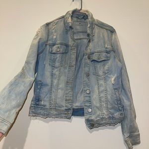 Distressed Jean Jacket